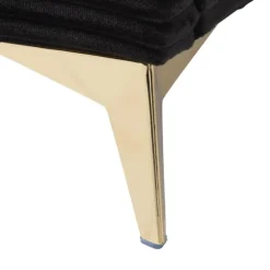 Kirkland's Home Beds & Headboards-Abba Velvet Ribbed Queen Bed Frame