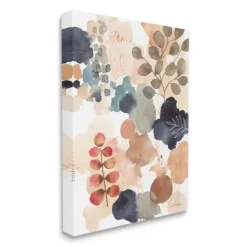 Kirkland's Home Canvas Art-Abstract Botanical Collage Canvas Print, 30X40 In.