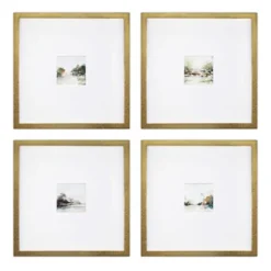 Kirkland's Home Framed Art-Abstract Landscape Framed Art Prints, Set Of 4