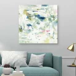Kirkland's Home Canvas Art-Abstract Reflections Canvas Art Print, 35X35 In.
