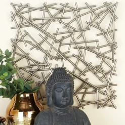 Kirkland's Home Wall Plaques-Abstract Tubes Spill Wall Plaque