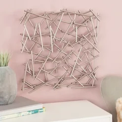 Kirkland's Home Wall Plaques-Abstract Tubes Spill Wall Plaque