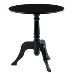 Kirkland's Home Accent & End Tables-Acrylic Tripod Spindle Side Table