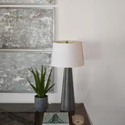 Kirkland's Home Arrangements & Greenery-Agave Arrangement In Gray Decorative Pot