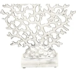 Kirkland's Home Statues & Figurines-Aluminum And Marble Coral Statuary