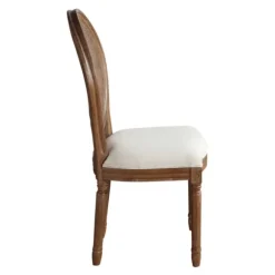 Kirkland's Home Dining Chairs-And Brown Cane Oval Back Dining Chair