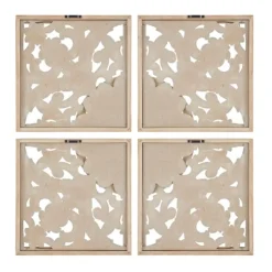 Kirkland's Home Wall Plaques-And Brown 4-Pc. Medallion Plaque