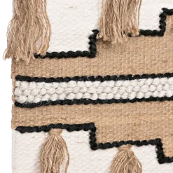 Kirkland's Home Wall Plaques-And Cream Macrame Wall Hanging