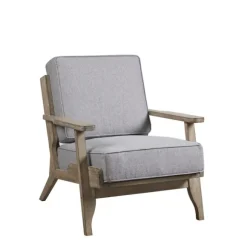 Kirkland's Home Accent Chairs-And Distressed Wooden Malibu Accent Chair