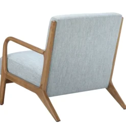 Kirkland's Home Accent Chairs-And Elm Wood Mid-Century Modern Armchair