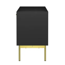 Kirkland's Home Tv Stands & Media Consoles-And Gold Wave Tv Stand