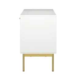 Kirkland's Home Tv Stands & Media Consoles-And Gold Wave Tv Stand