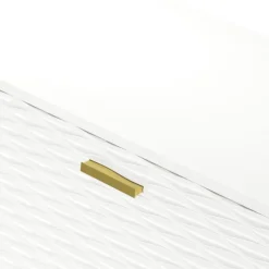 Kirkland's Home Tv Stands & Media Consoles-And Gold Wave Tv Stand