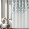 Kirkland's Home Shower Curtains-And Gray Weeping Flower Shower Curtain
