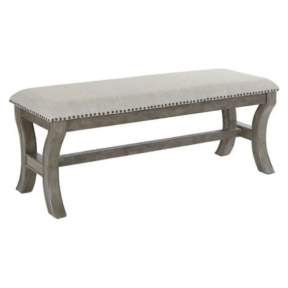 Kirkland's Home Benches & Ottomans-And Wash Nailhead Trim Bench