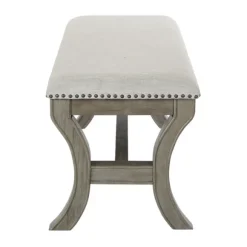 Kirkland's Home Benches & Ottomans-And Wash Nailhead Trim Bench