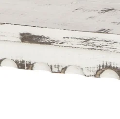 Kirkland's Home Benches & Ottomans-Antiquated Farmhouse Shelf Bench