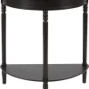 Kirkland's Home Console Tables-Antique Half Round Console Table