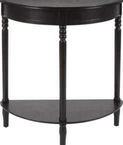 Kirkland's Home Console Tables-Antique Half Round Console Table