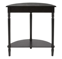 Kirkland's Home Console Tables-Antique Half Round Console Table
