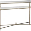 Kirkland's Home Console Tables-Antique Mirror Top Console Table