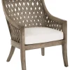 Kirkland's Home Accent Chairs-Antique Preston Woven Accent Chair