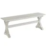 Kirkland's Home Benches & Ottomans-Antique Washed Wood Dining Bench