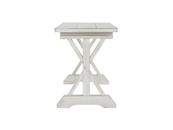 Kirkland's Home Benches & Ottomans-Antique Washed Wood Dining Bench