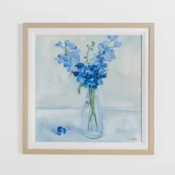 Kirkland's Home Framed Art-April Sweet Pea Framed Art Print