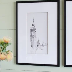 Kirkland's Home Framed Art-Architectural Drawings Framed Art Prints, Set Of 4
