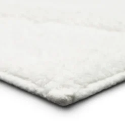 Kirkland's Home Bathroom Rugs-Arctic Asymmetrical Cotton Bath Mat, 45 In.