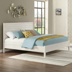 Kirkland's Home Beds & Headboards-Arden Wood Panel King Bed