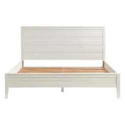 Kirkland's Home Beds & Headboards-Arden Wood Panel King Bed
