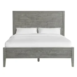 Kirkland's Home Beds & Headboards-Arden Wood Panel Queen Bed