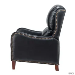 Kirkland's Home Accent Chairs-Arturo Leather Wingback Recliner