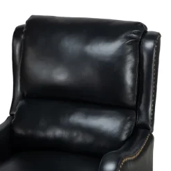 Kirkland's Home Accent Chairs-Arturo Leather Wingback Recliner