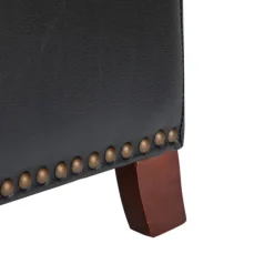 Kirkland's Home Accent Chairs-Arturo Leather Wingback Recliner