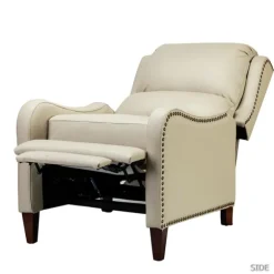 Kirkland's Home Accent Chairs-Arturo Leather Wingback Recliner