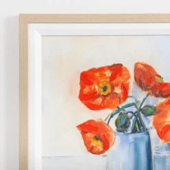 Kirkland's Home Framed Art-August Poppies Framed Art Print