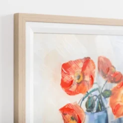 Kirkland's Home Framed Art-August Poppies Framed Art Print