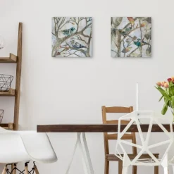 Kirkland's Home Canvas Art-Autumn Flight Canvas Art Prints, Set Of 2