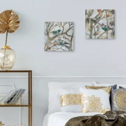 Kirkland's Home Canvas Art-Autumn Flight Canvas Art Prints, Set Of 2