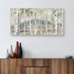 Kirkland's Home Canvas Art-Autumn Grace Framed Giclee Canvas Art Print