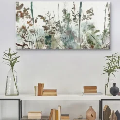 Kirkland's Home Canvas Art-Autumn Reeds Panel Canvas Art Print