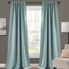 Kirkland's Home Curtains & Drapes-Back Tab Blackout Curtain Panel Set, 95 In.