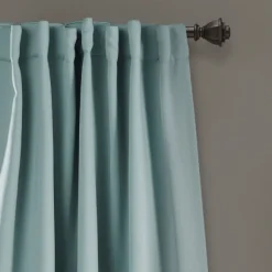 Kirkland's Home Curtains & Drapes-Back Tab Blackout Curtain Panel Set, 95 In.