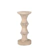 Kirkland's Home Candle Holders-Banded Bead Wood Candle Holder, 11 In.