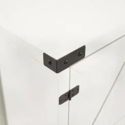 Kirkland's Home Tv Stands & Media Consoles-Barn Door Console Tv Stand