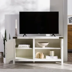 Kirkland's Home Tv Stands & Media Consoles-Barn Door Console Tv Stand