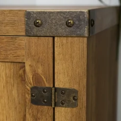 Kirkland's Home Tv Stands & Media Consoles-Barnwood Barn Doors Tv Stand